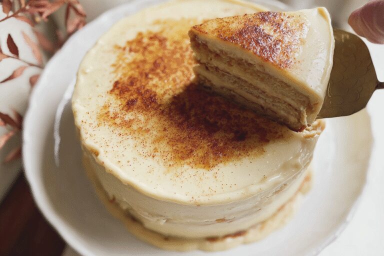 Layered Banana Creme Brulee Cake 39.Png