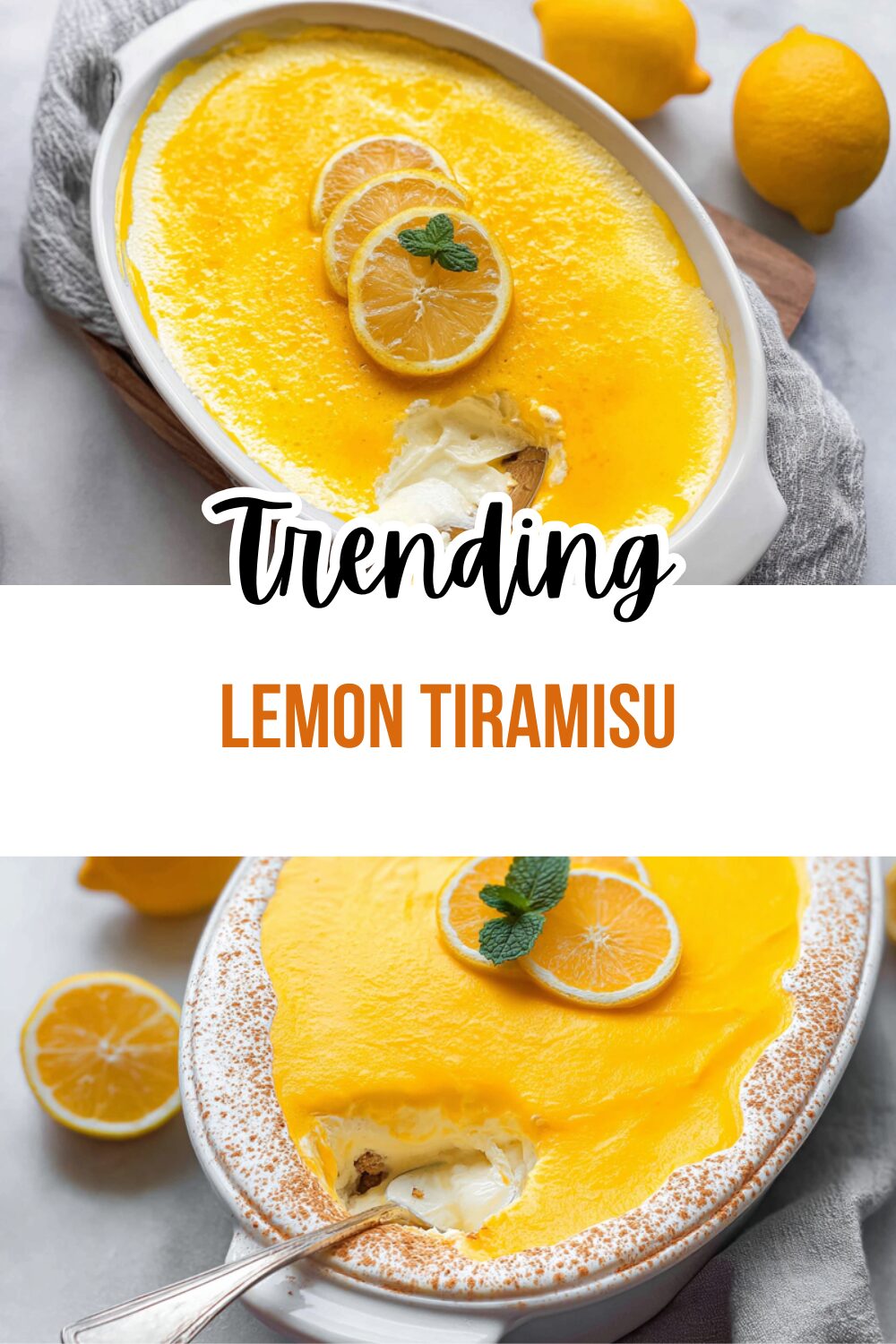 Lemon Tiramisu