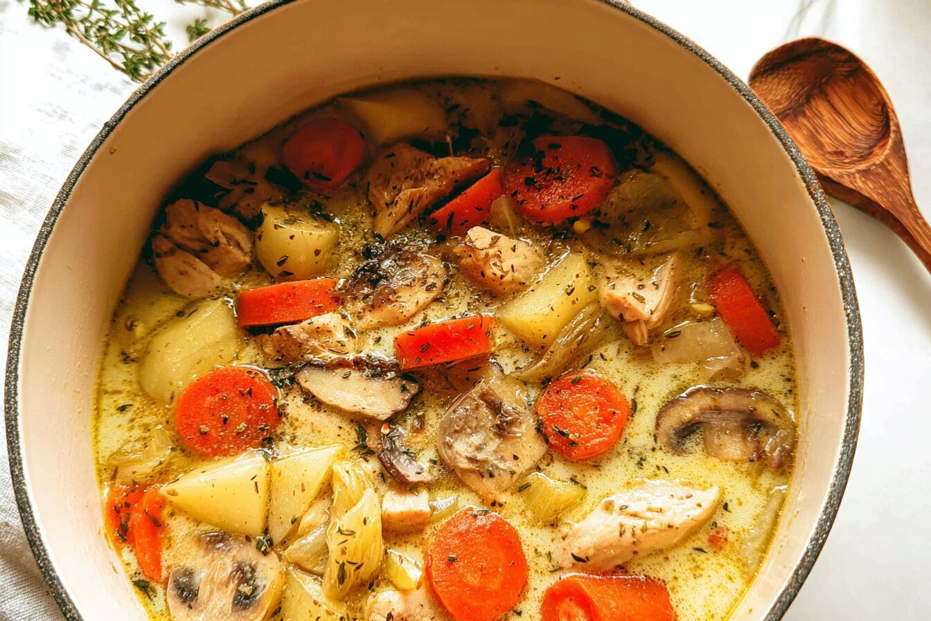 Lemony Chicken Stew