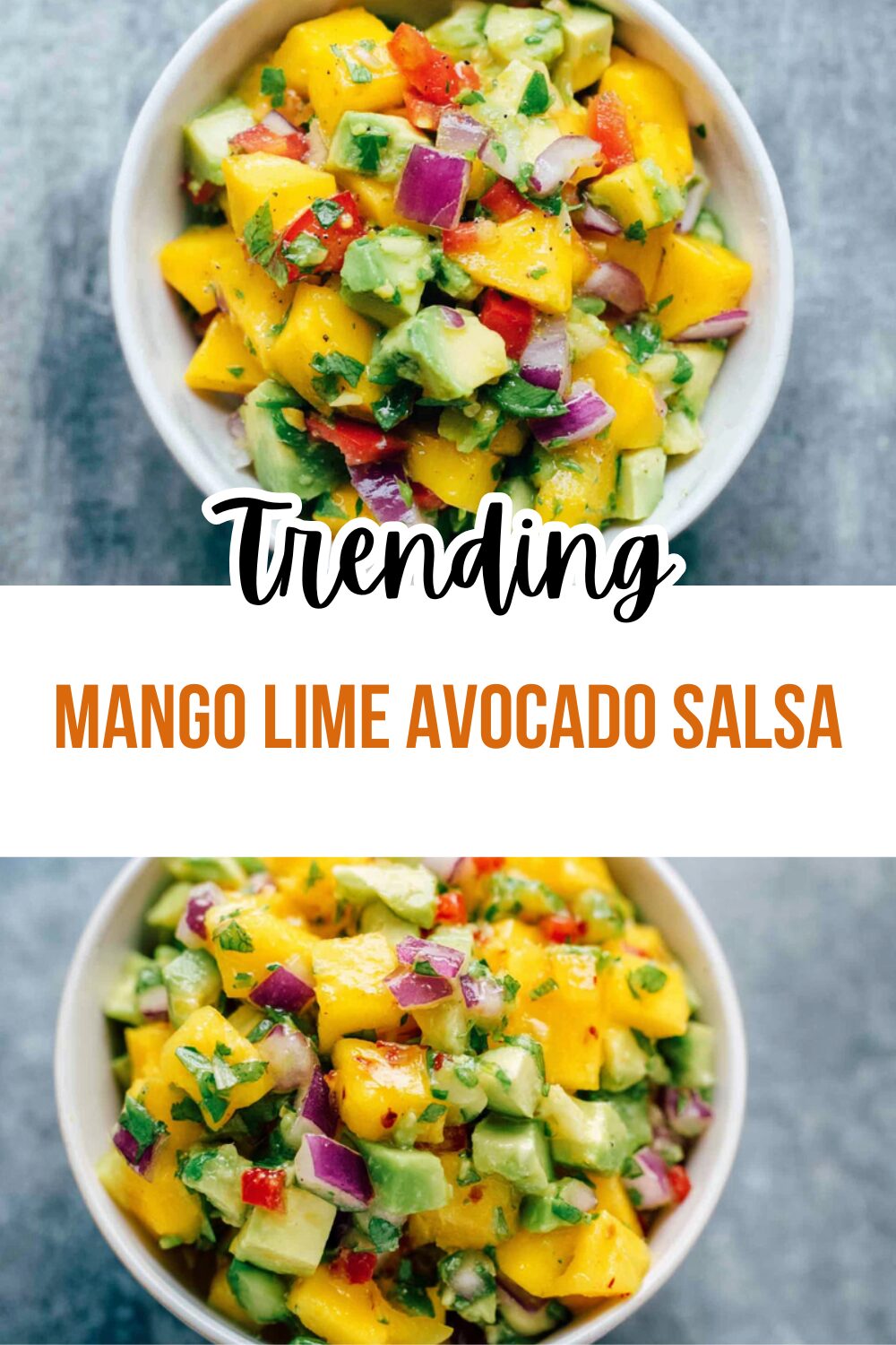 Mango Lime Avocado Salsa