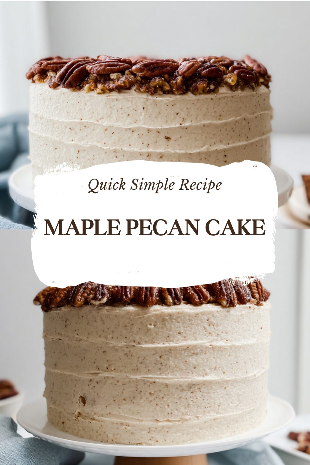 Maple Pecan Cake