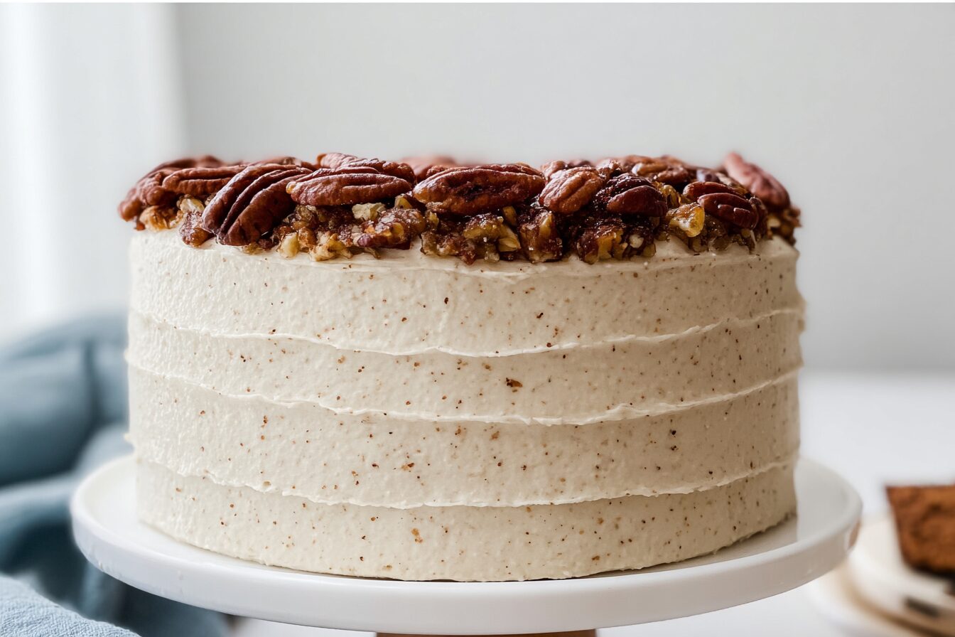 Maple Pecan Cake