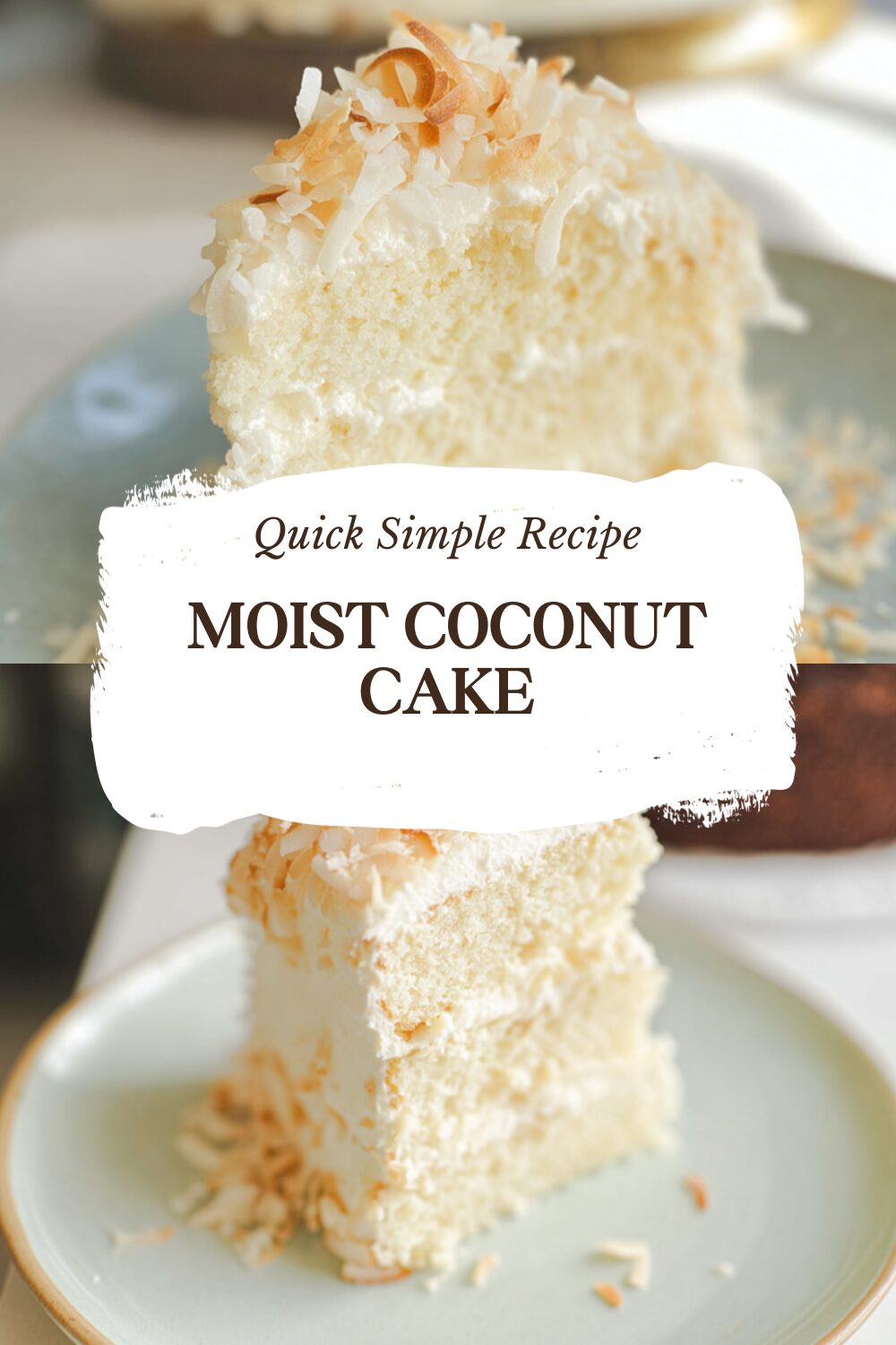Moist Coconut Cake