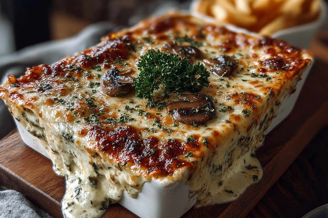 Mushroom Lasagna