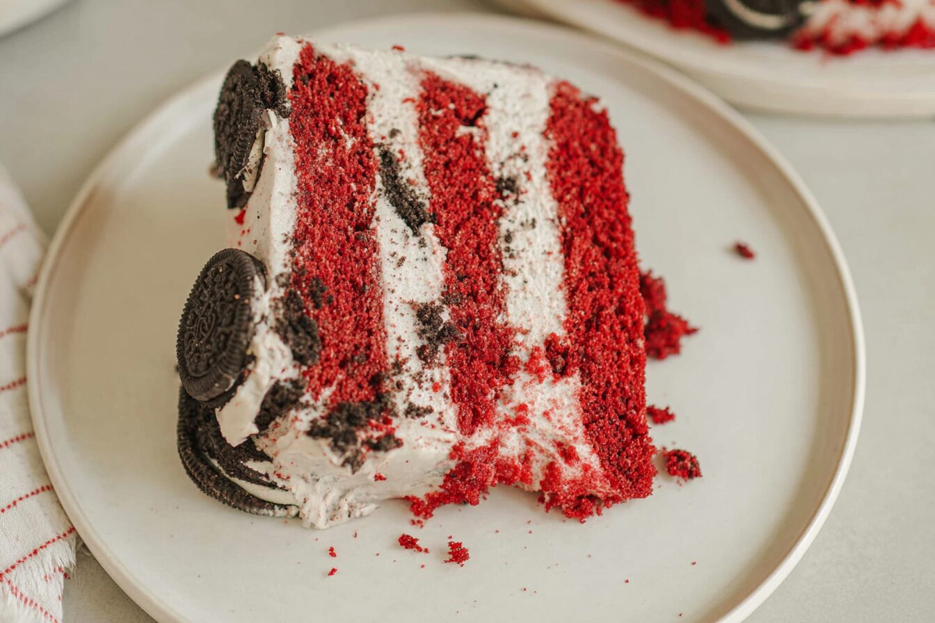 Oreo Red Velvet Cake