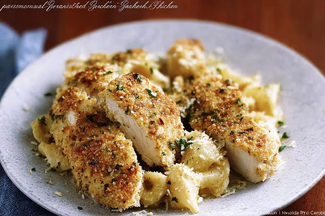 Parmesan Garlic Crusted Chicken