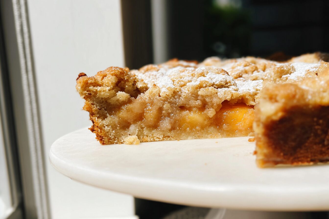 Peach Cobbler Cake