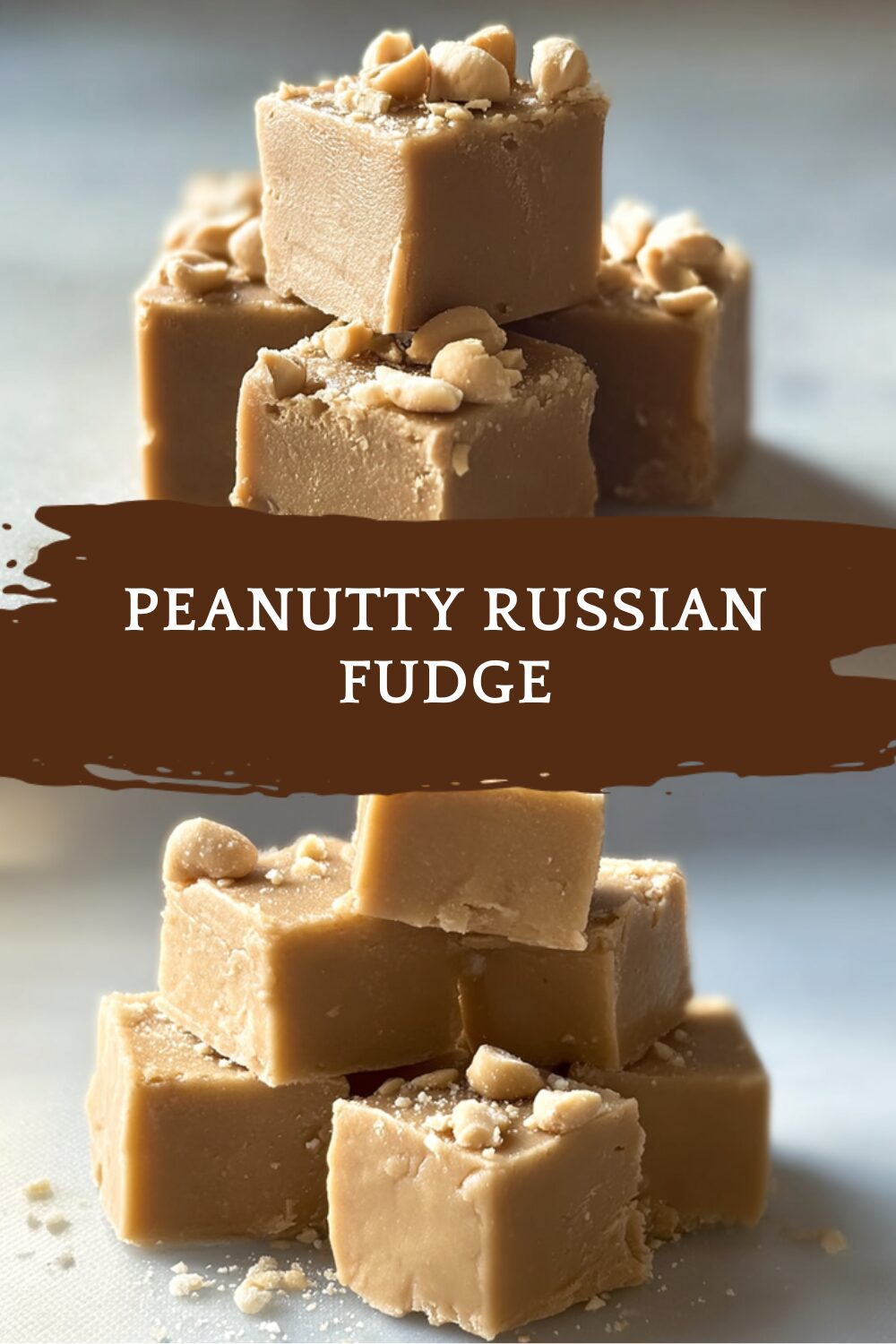 Peanutty Russian Fudge
