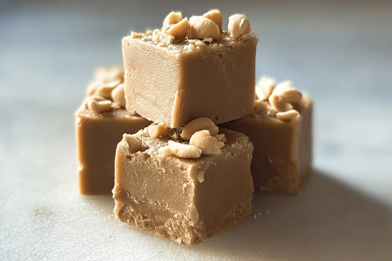 Peanutty Russian Fudge