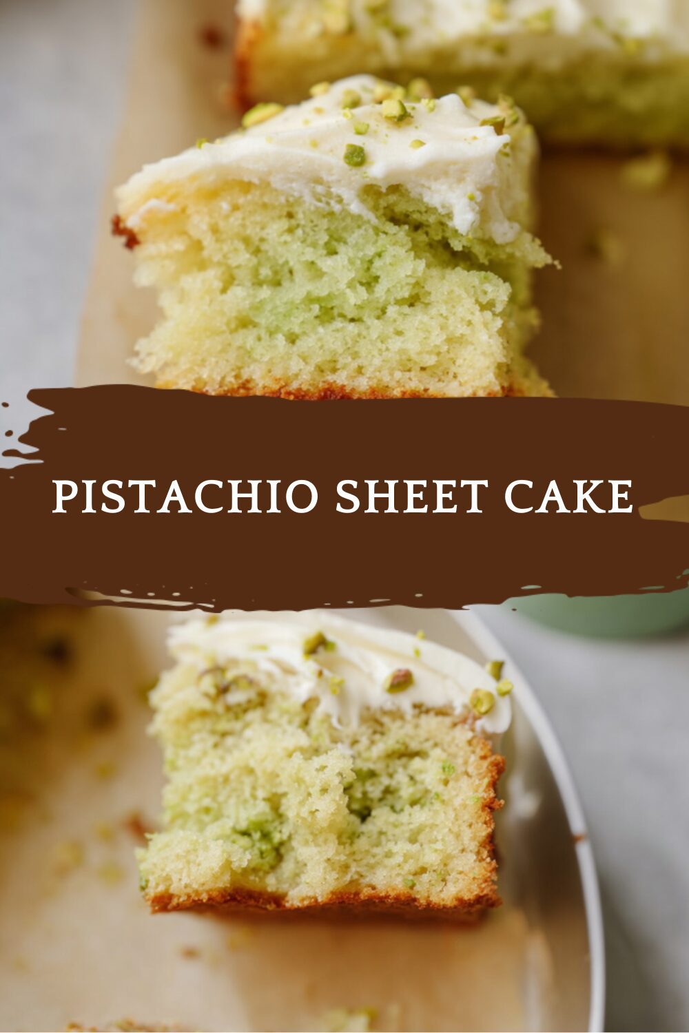 Pistachio Sheet Cake