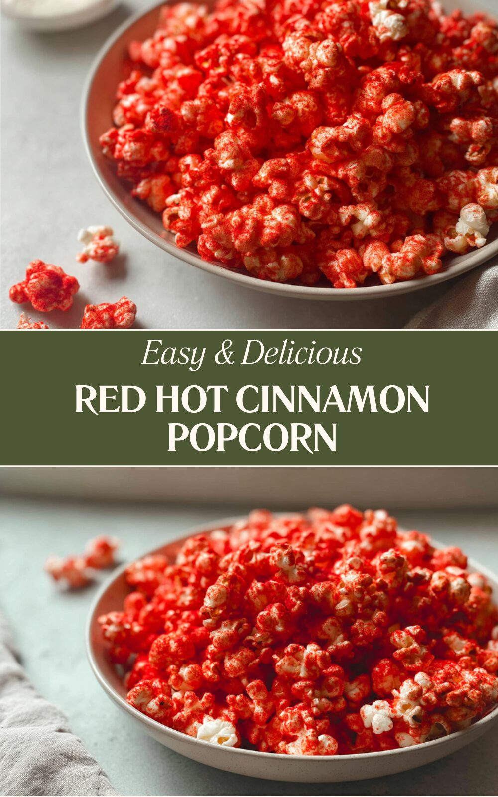 Red Hot Cinnamon Popcorn Recipe For Spicy Sweet Snack 7 Red Hot Cinnamon Popcorn
