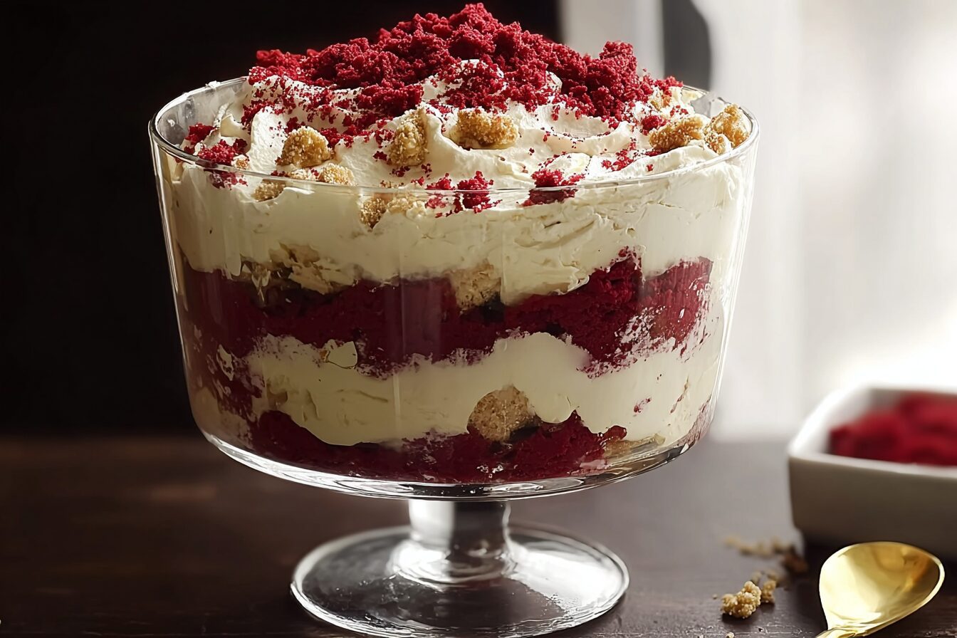 Red Velvet Cheesecake Trifle