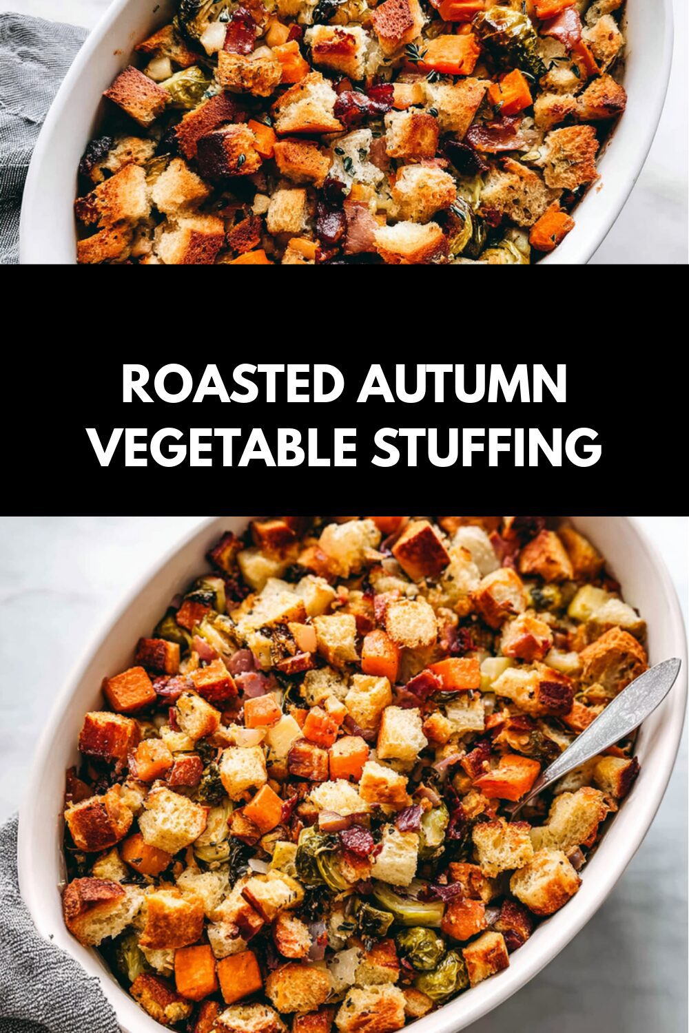 Roasted Autumn Vegetable Stuffing