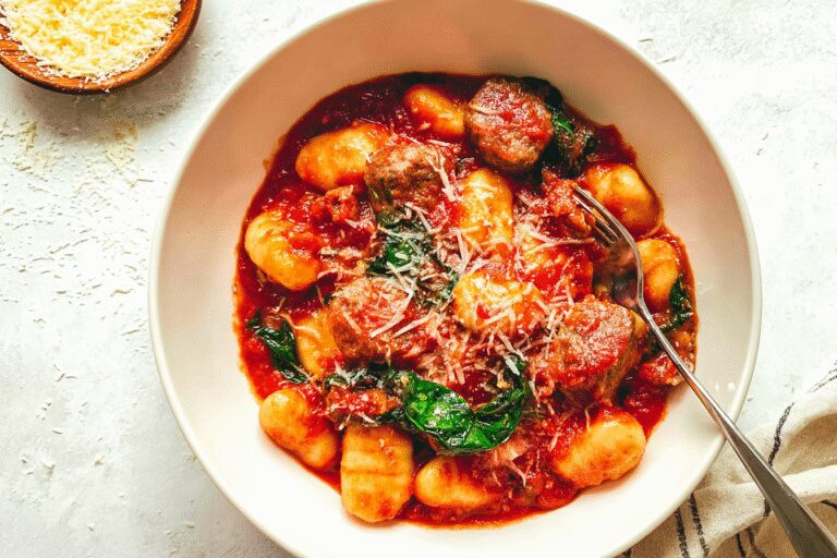 Sausage And Gnocchi Marinara 15.Png