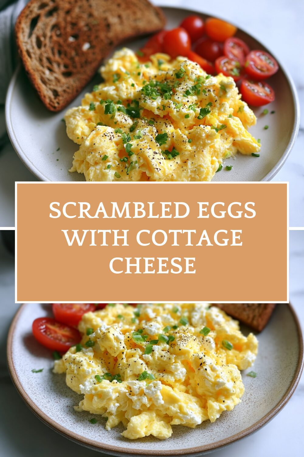Scrambled Eggs With Cottage Cheese