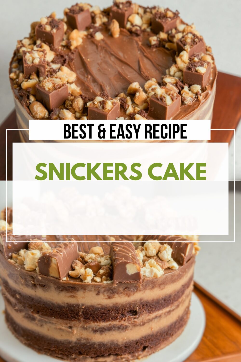 Snickers Cake