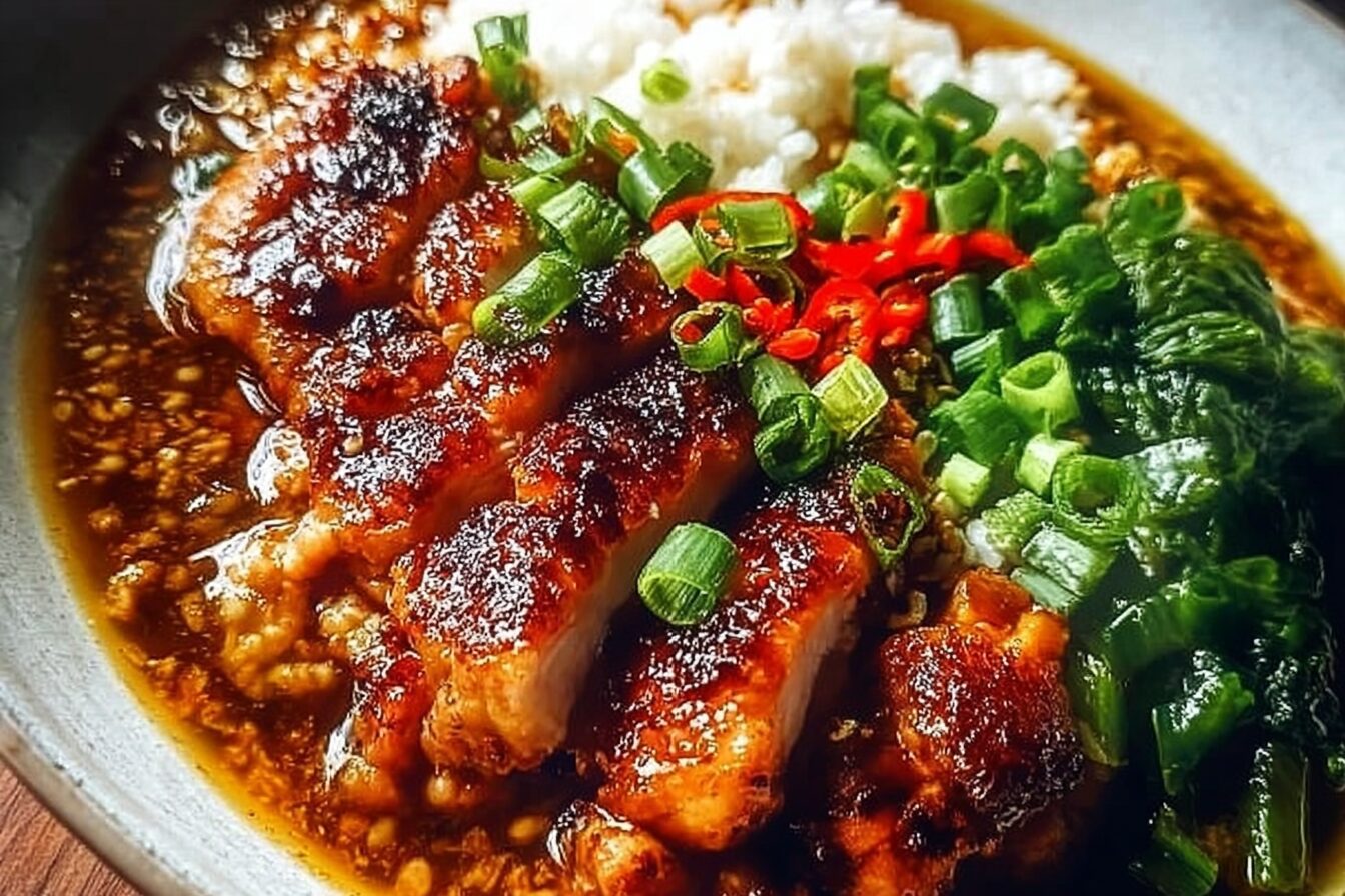 Soy Chicken Garlic Ginger