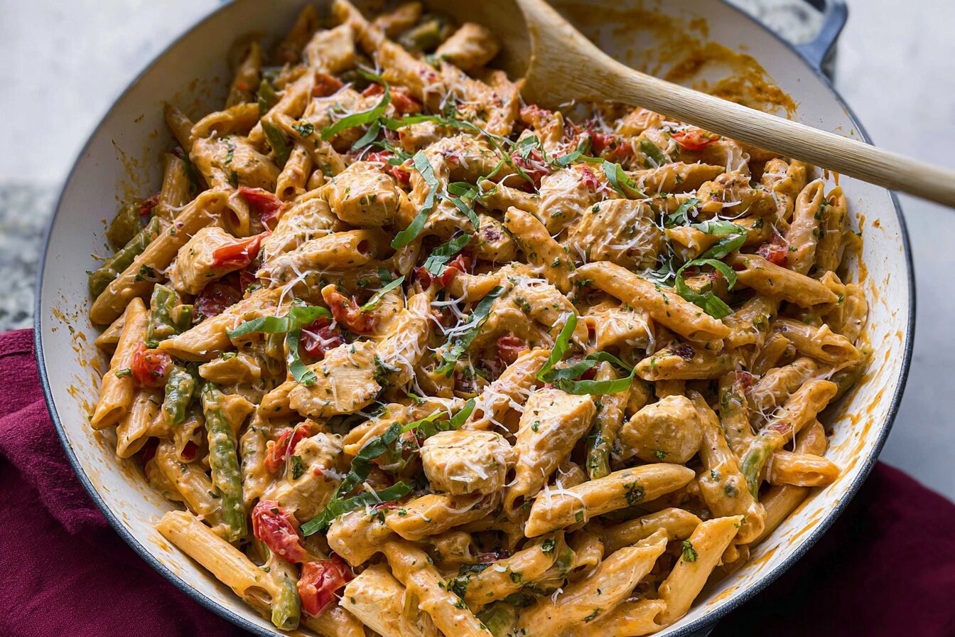 Spicy Chicken Chipotle Pasta