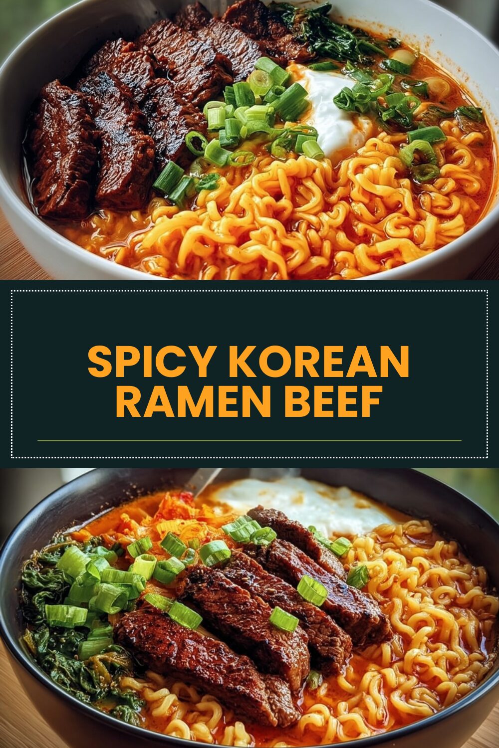 Spicy Korean Ramen Beef