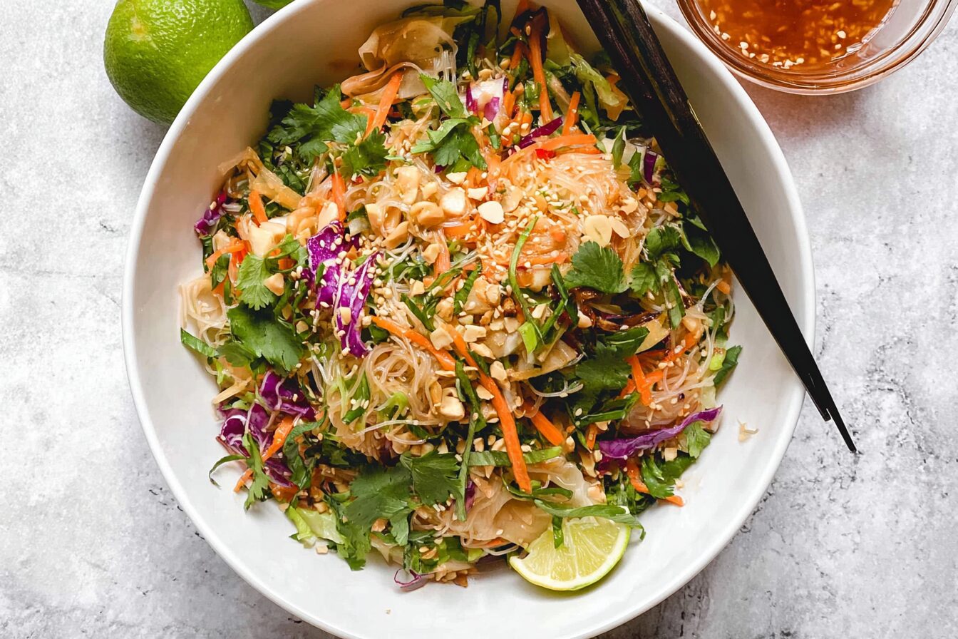 Spring Roll Bowls With Fresh Veggies And Savory Dipping Sauces 6 Spring Roll In A Bowl
