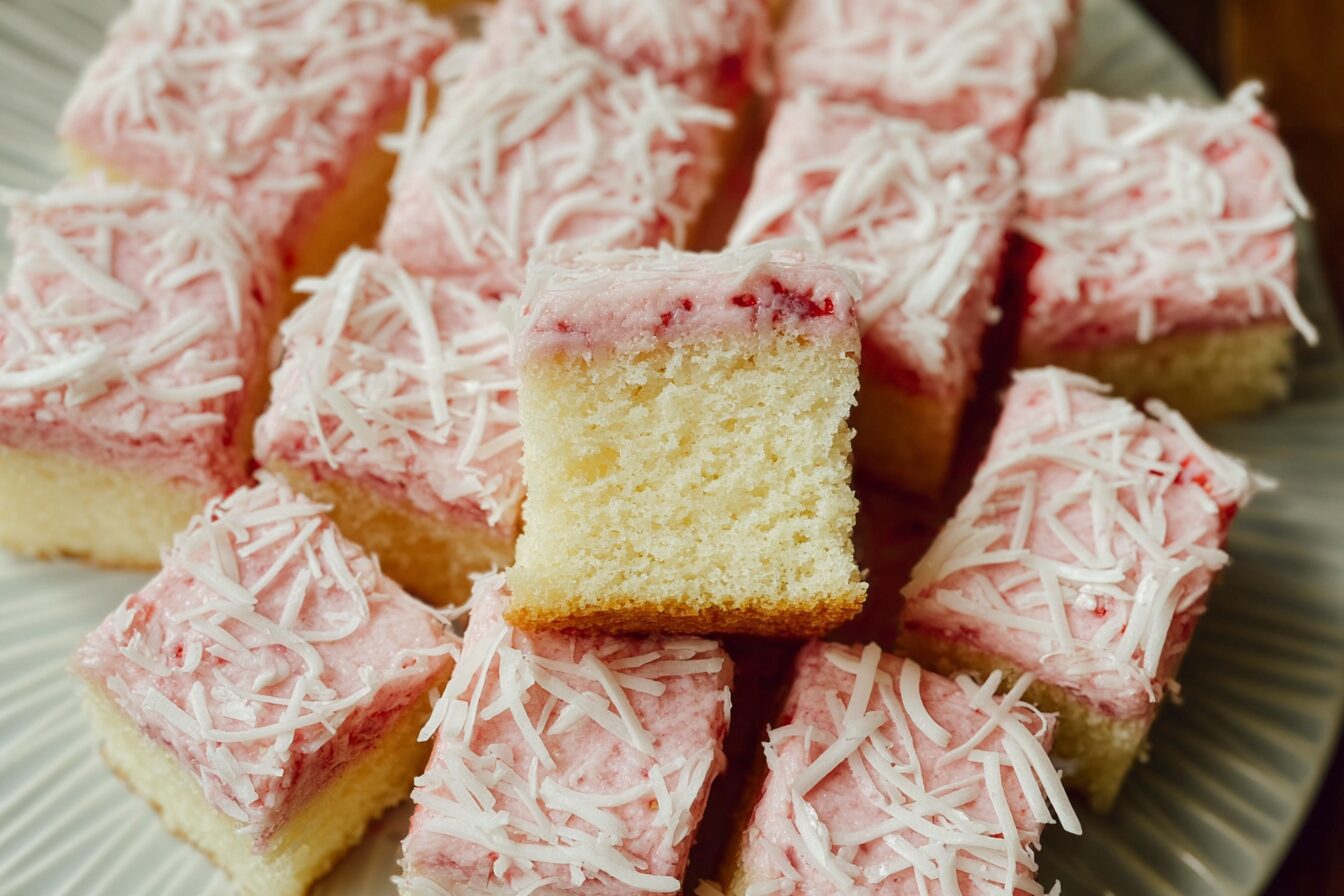 Strawberry Coconut Cake