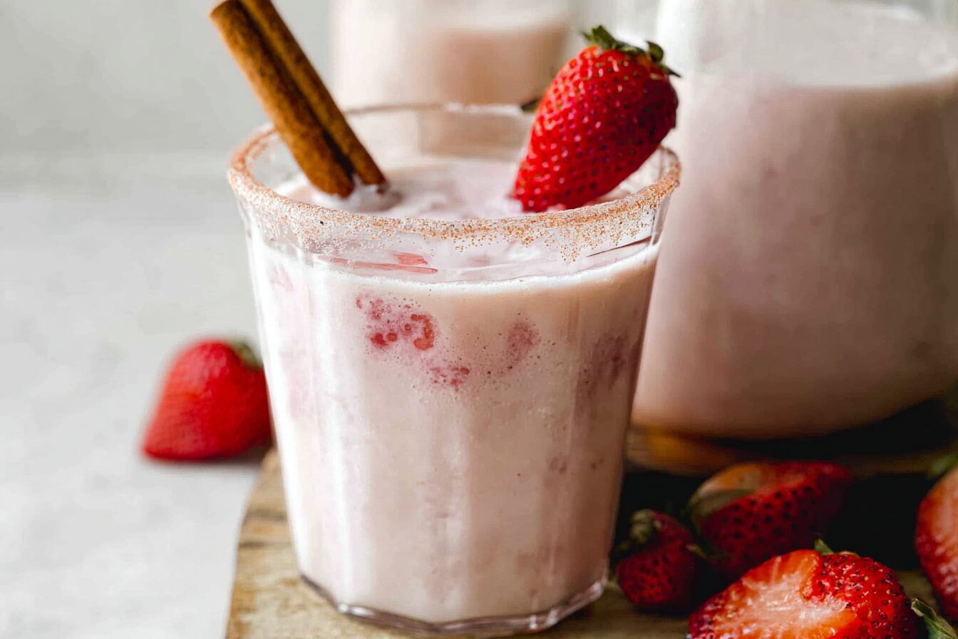 Strawberry Horchata