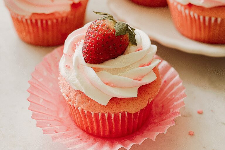 Strawberry Marshmallow Cupcakes 68.Png