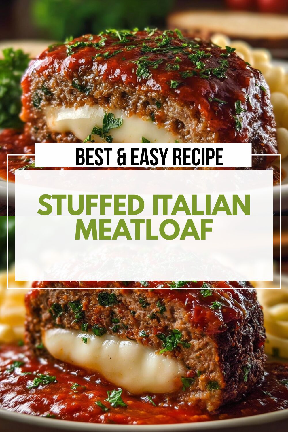 Stuffed Italian Meatloaf