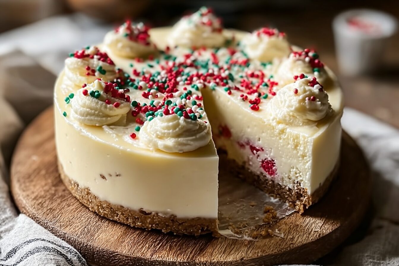 Sugar Cookie Cheesecake