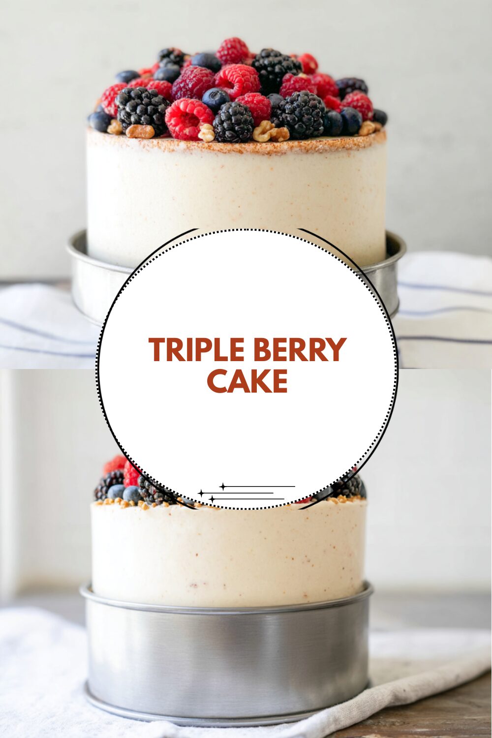 Triple Berry Cake