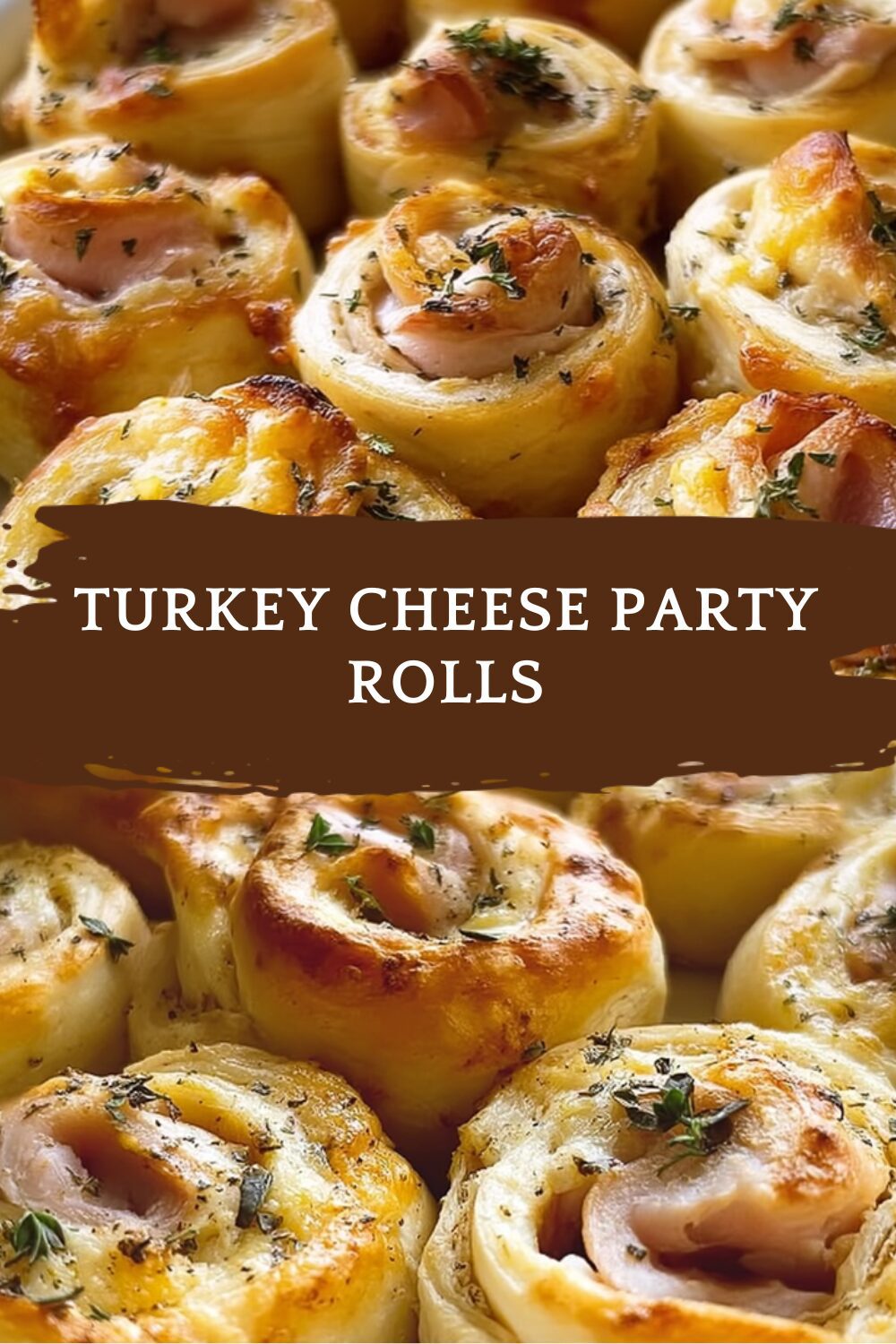 Turkey Party Rolls With Swiss Cheese And Honey Mustard Glaze 7 Turkey Cheese Party Rolls