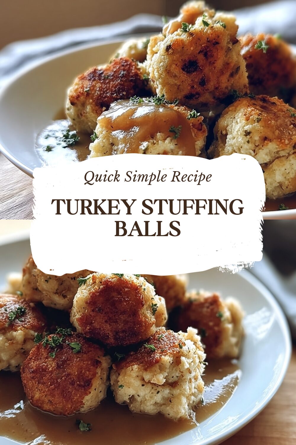 Turkey Stuffing Balls