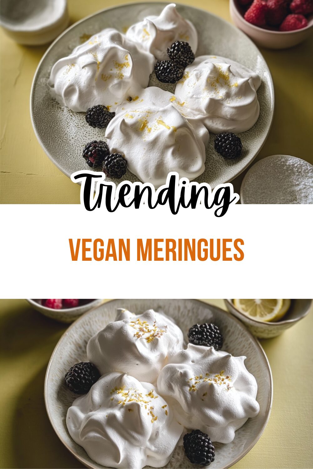 Vegan Meringues