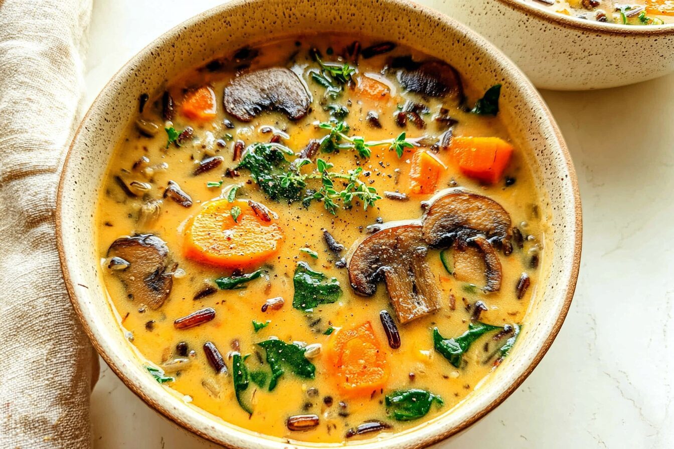 Minnesota Wild Rice Soup Recipe With Creamy And Hearty Flavors 6 Wild Rice Soup