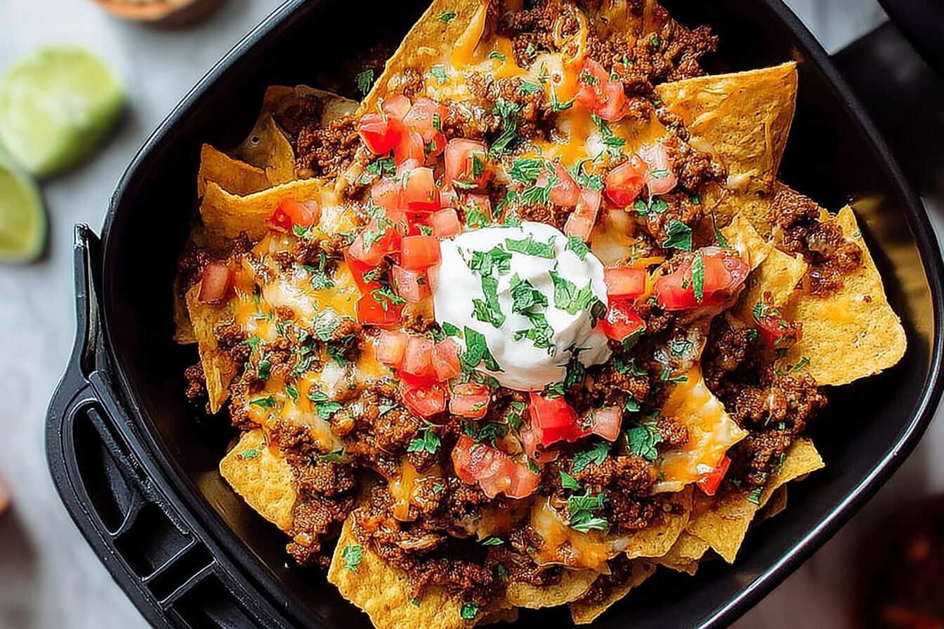 Air Fryer Nachos