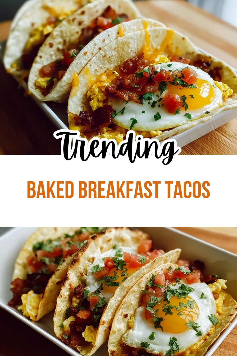 Baked Breakfast Tacos