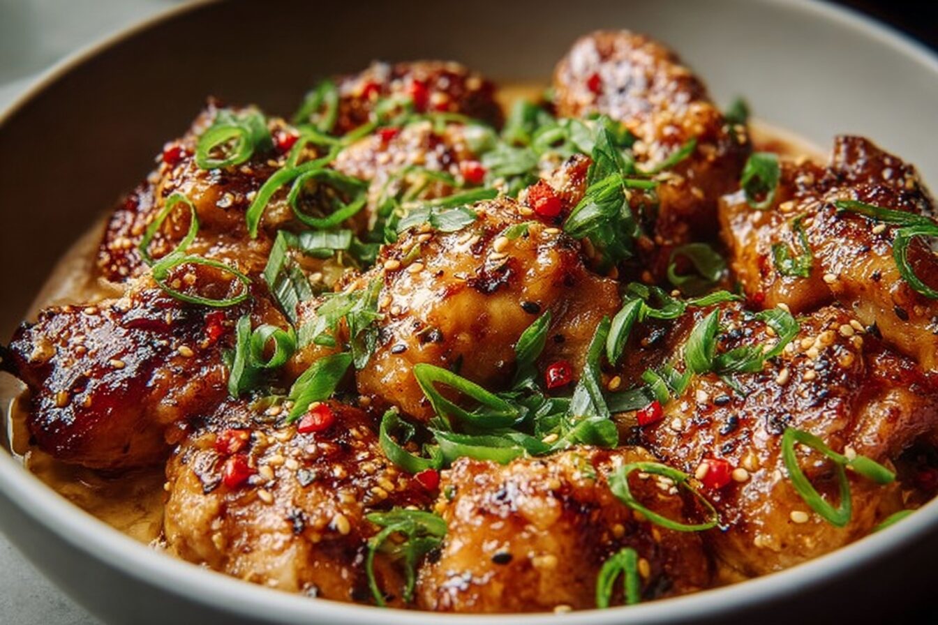 Bang Bang Chicken Thighs