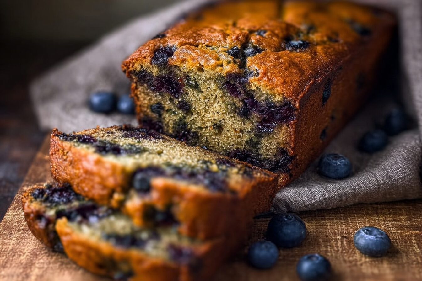 Blueberry Zucchini Bread
