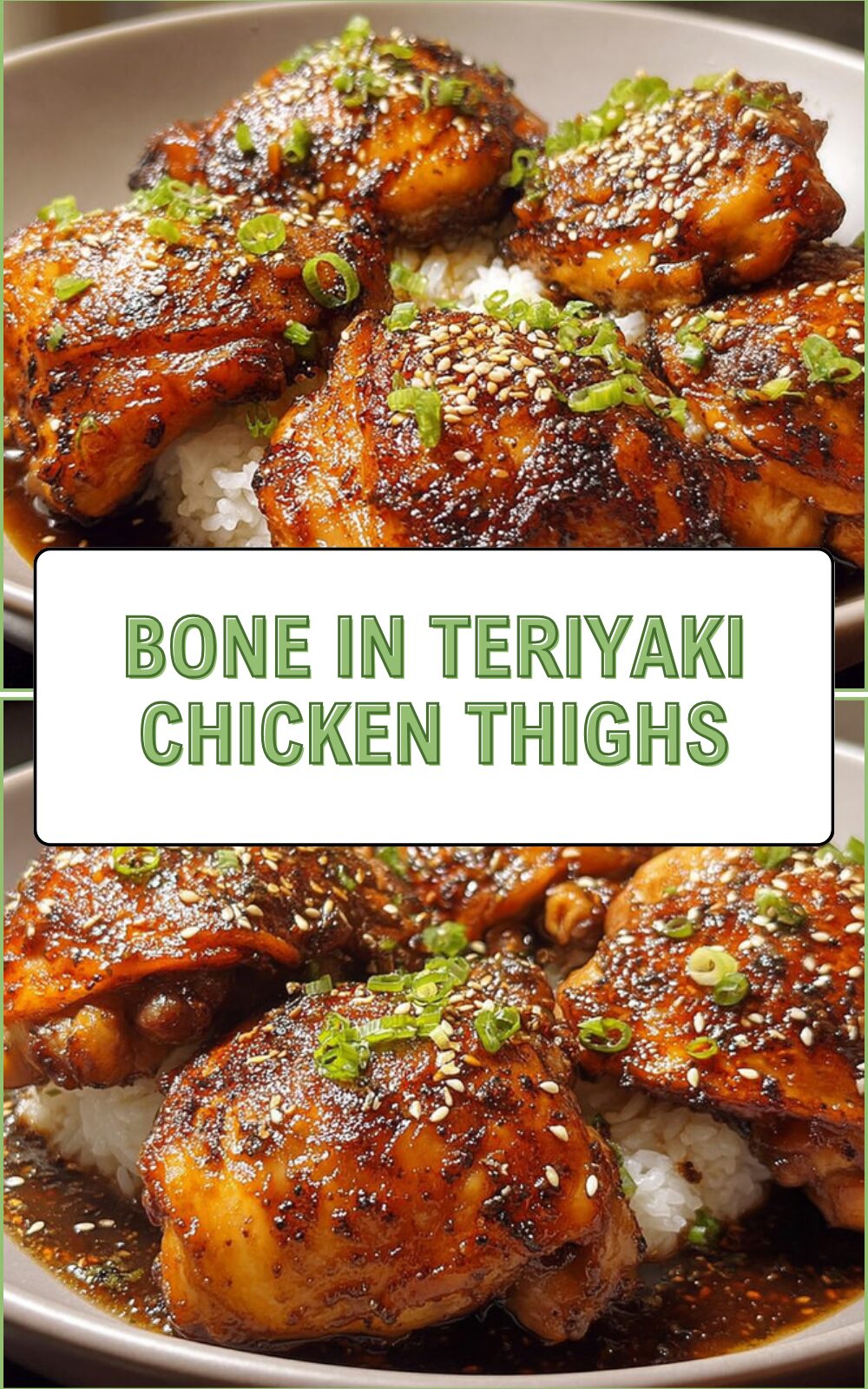 Bone In Teriyaki Chicken Thighs