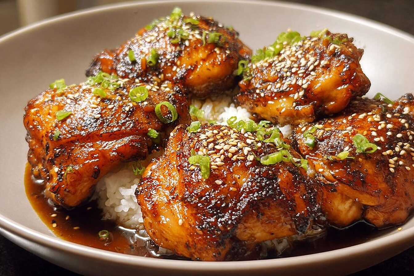 Bone In Teriyaki Chicken Thighs