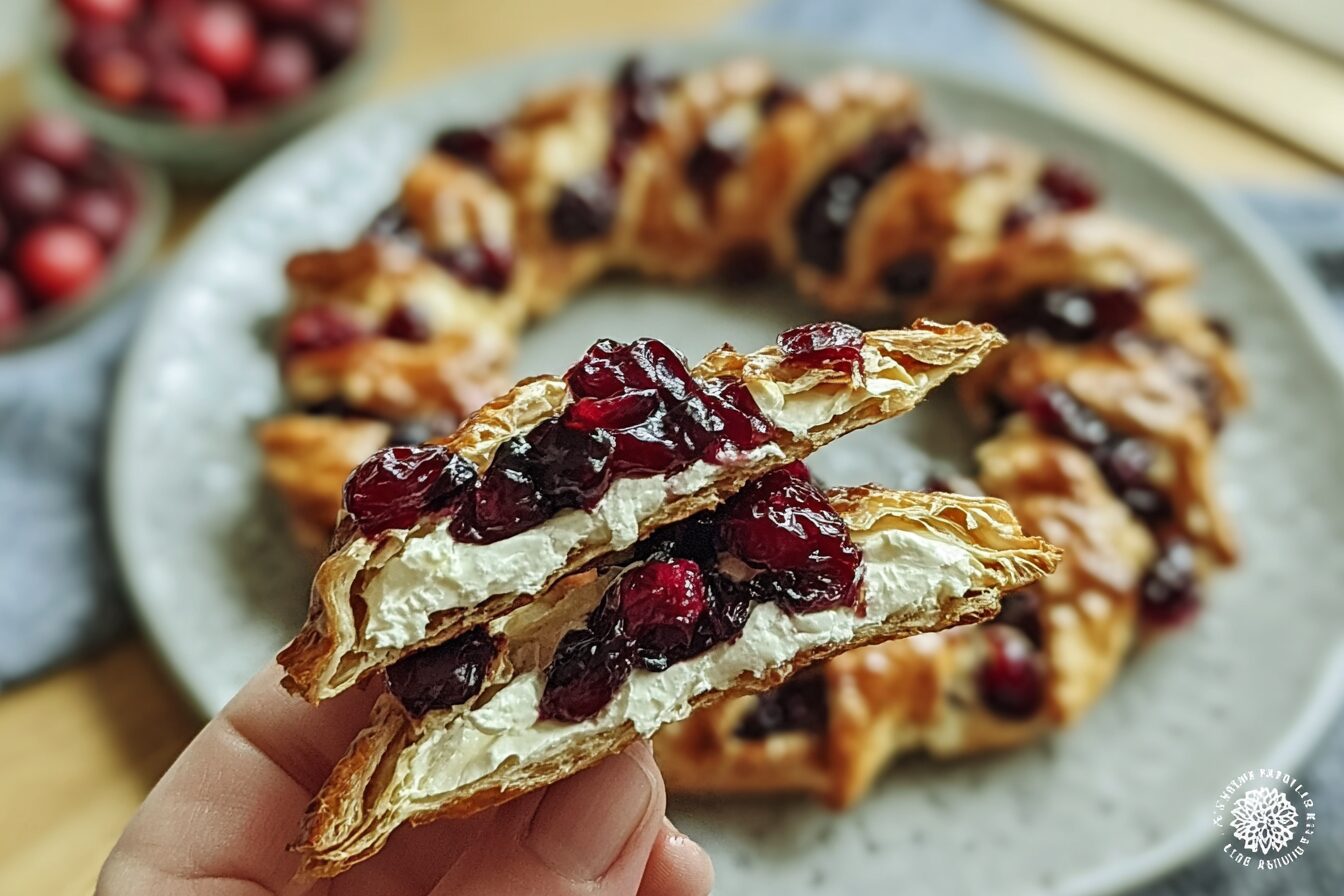 Brie Cranberry Wreath