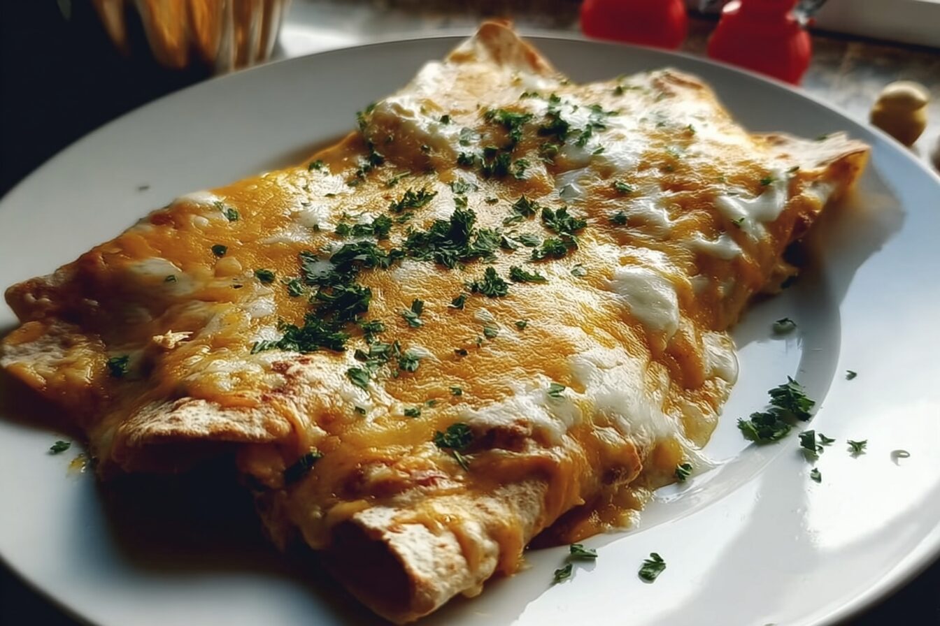 Cheesy Chicken Enchiladas