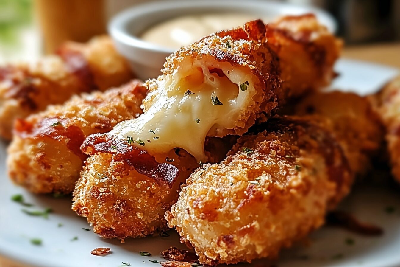 Buffalo Chicken Bombs Recipe With Spicy And Cheesy Filling 6 Chicken Cheese Stick Bombs