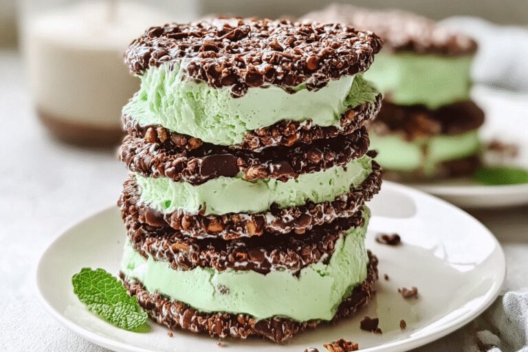 Choc Mint Crackle Ice Cream Sandwiches 65.Png