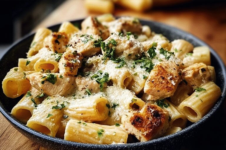 Creamy Garlic Butter Chicken Rigatoni 17.Png