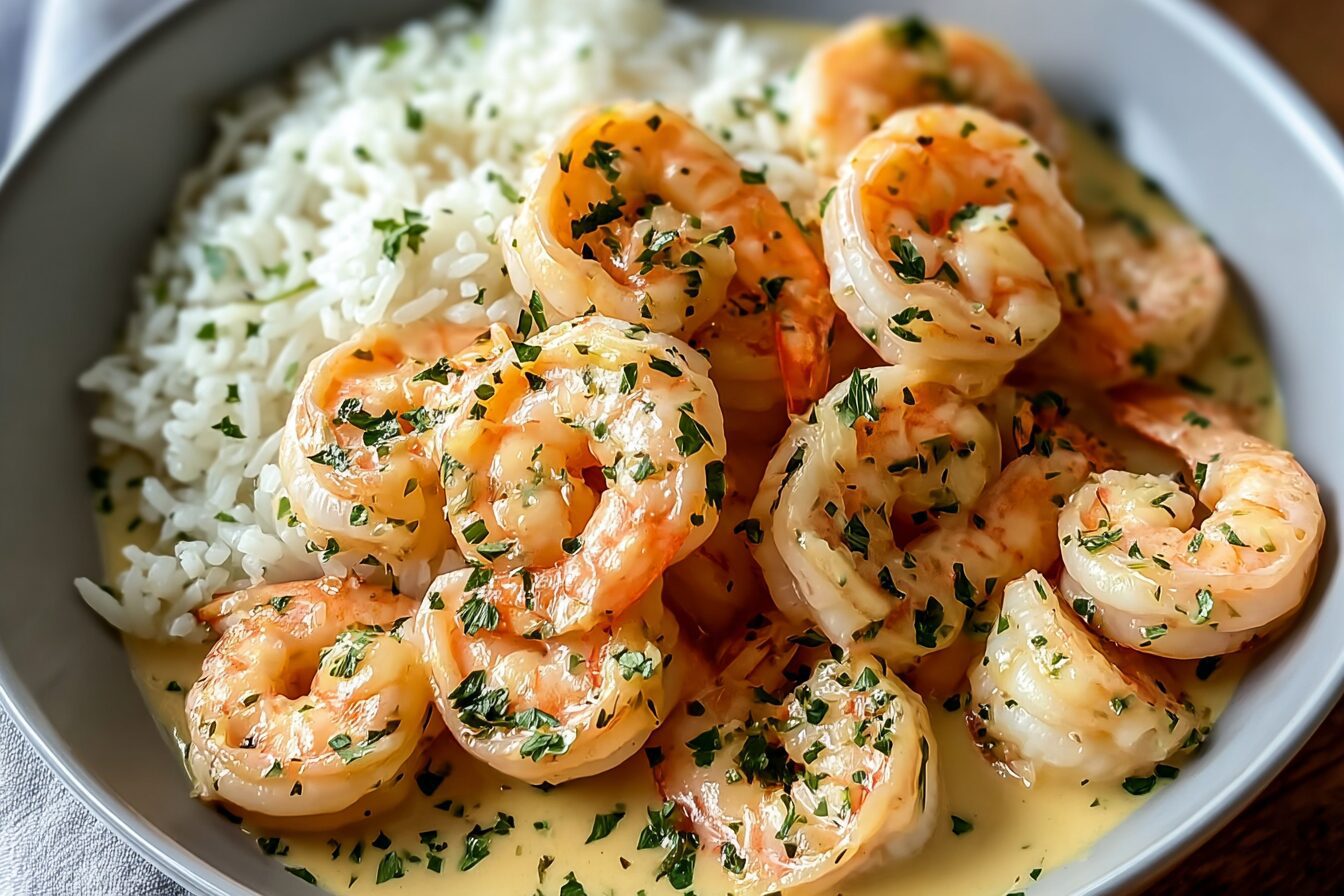 Creamy Garlic Butter Shrimp