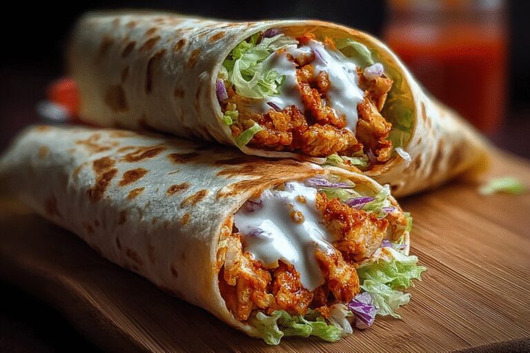 Crispy Buffalo Chicken Wraps 74.Png