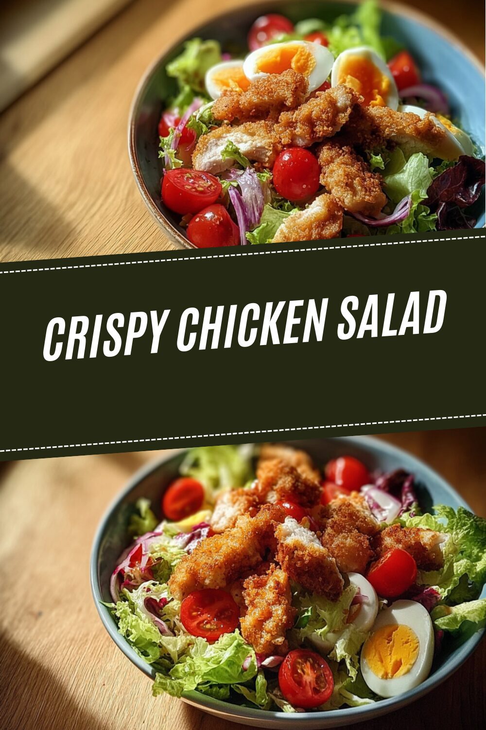 Crispy Chicken Salad