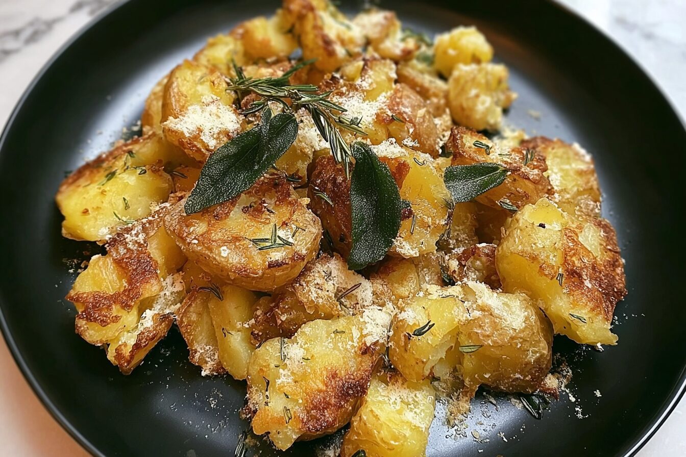 Crispy Smashed Potatoes