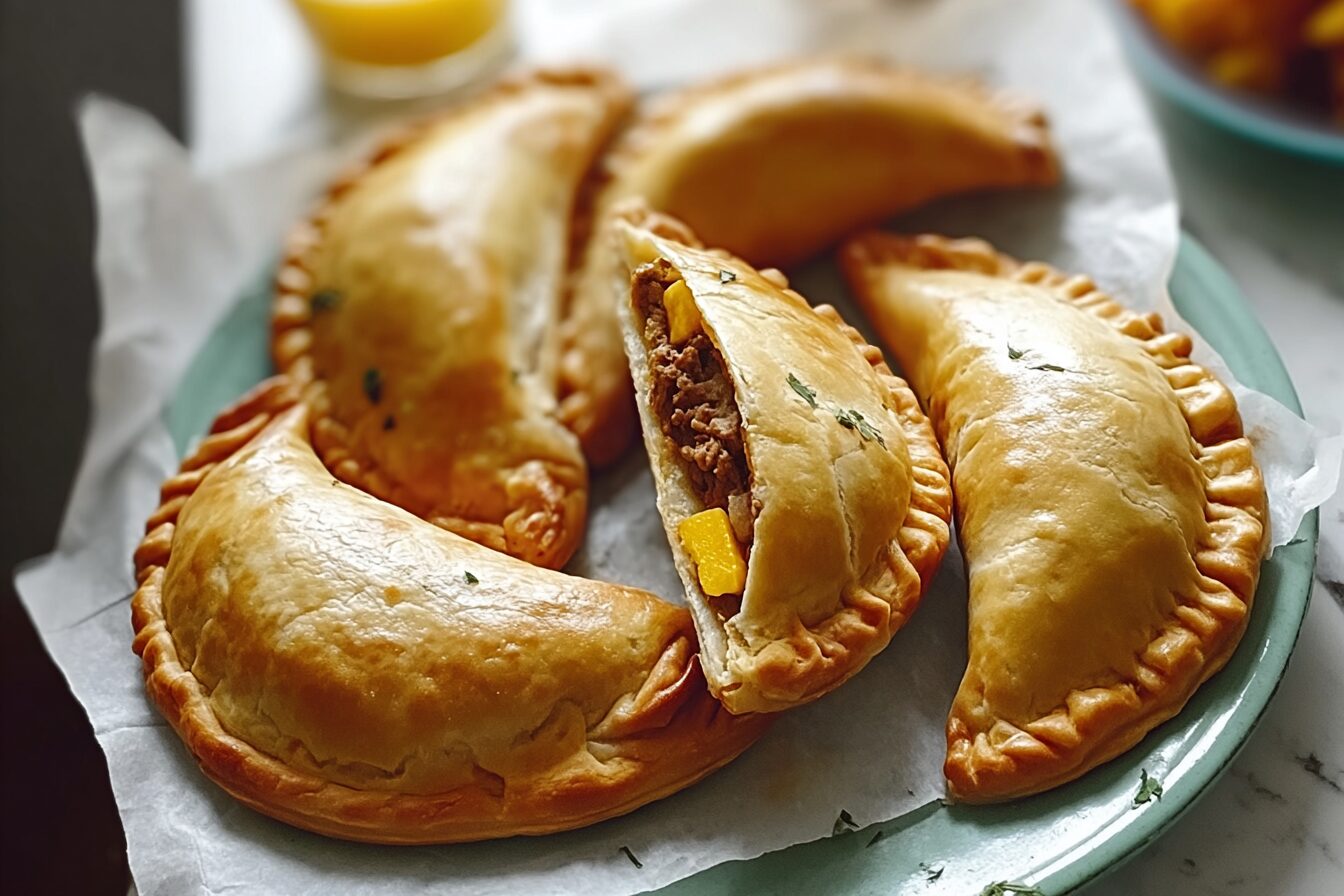 Pork Empanadillas Recipe Puerto Rican Style Turnovers 6 Egg And Pork Empanadillas